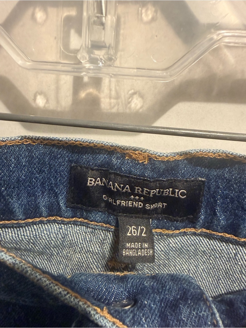 Banana Republic Jean Shorts Womens 2 High Rise Girlfriend - Picture 3 of 6